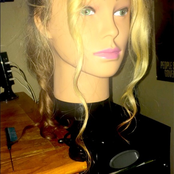 HUMAN HAIR LACE FRONT PONYTAIL WIG W/OMBRÉ COLOR - Picture 3 of 5